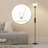 Control 70" LED Torchiere Floor Lamp with Remote and Bulb Included-855484011