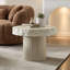 Table basse ronde en fibre de verre