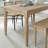 Valerie Pine Rectangular Solid Wood Top with Solid Wood Base Dining Table-15059047