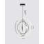 Luminaire suspendu en anneau 4 lumières DEL-26015328