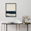 Reproduction d'art encadrée abstraite pour décoration intérieure moderne - 8 po x 10 po-116561657-116561660