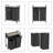 Double Laundry Hamper with Top Shelf and Storage Drawer, 2 Removable Laundry Sorter Bags-625487768