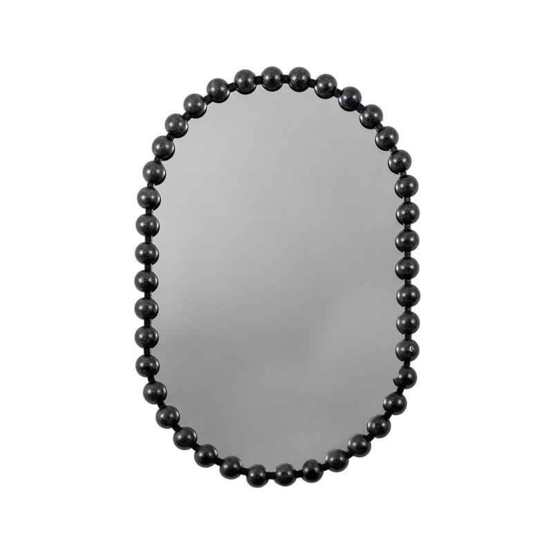Kousgaard Flat Wall Mirror, Black