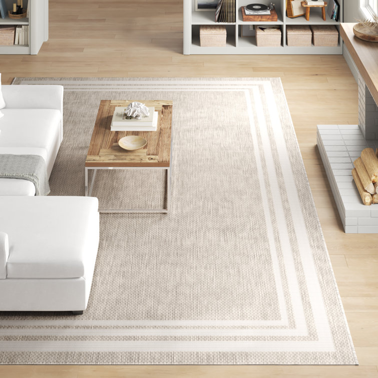 Nola Geometric Machine Made Power Loom Indoor/Outdoor Area Rug