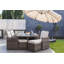 Theone 10 - Person Wicker Patio Dining Set with Rectangular Table , Cushions Included