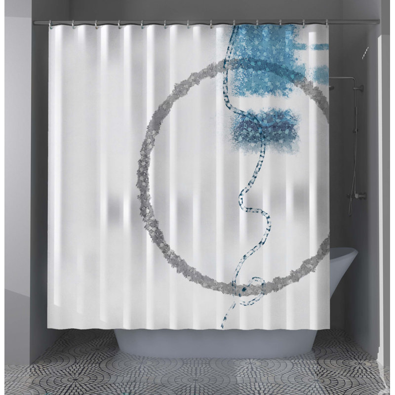 Rideau de douche abstrait Gardin