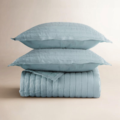 French Linen Quilt Set