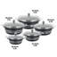 Mianra 10 - Piece Non-Stick Aluminum Cookware Set-111712324