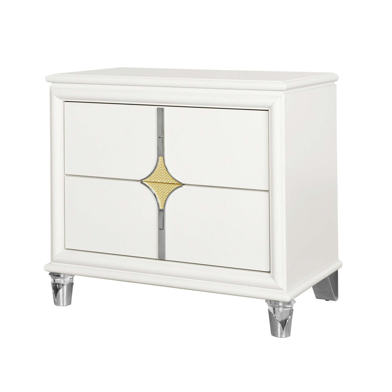 Table de chevet avec design et rangement pratique