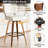Swivel Upholstered Bar Height Stool-933675819