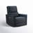Santo Genuine Leather Swivel Power Recliner-107225108