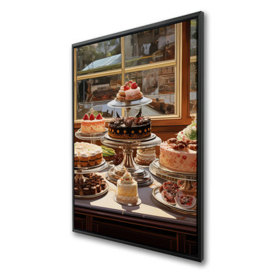 Feast - Toile pour cuisine décorative avec cadre de cuisine | Reproduction d'art