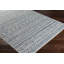 Tapis turquoise / gris tissé à la machine Tomas-1745724338