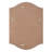 Lewys Stainless Steel Arch Wall Mirror