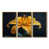 Gold Floater Framed Canvas