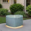 Outdoor Heart-Shaped Fountain Water Feature Decoration - Concrete-Effect Courtyard Pool Landscaping With Lights, Water Pump And Pebbles, Suitable For Terrace, Pond, Courtyard And Home Decoration (, Dimensions: 17.8"H*17.8"L*11.8"W)-243283875