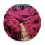 Horloge murale Fushia Blooming Abstraction II-1614960621