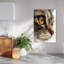 Art mural Intense Feline Gaze-129148033