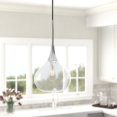 Ida 1 - Light Single Teardrop Pendant