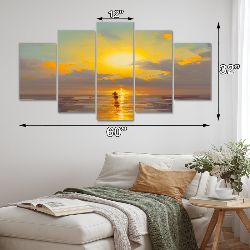 Shanell - Sunset Wall Art 5 Piece