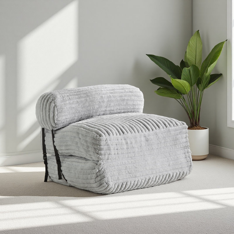 Fauteuil à billes d'intérieur pliable