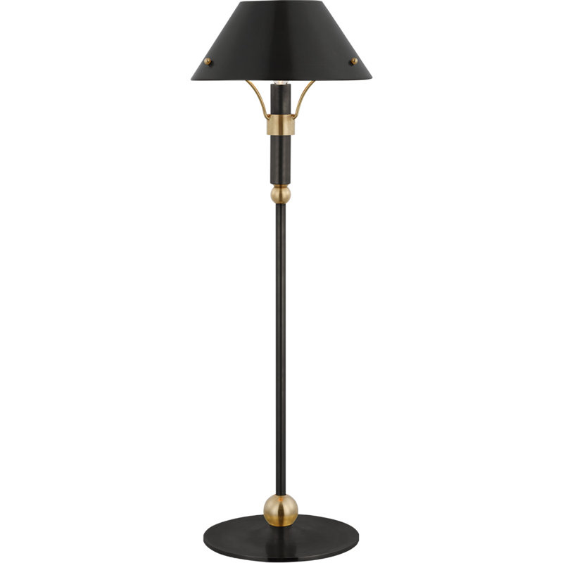 Thomas O'Brien Turlington Medium Table Lamp, Bronze/Antique Brass