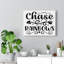 Chase Rainbows - Wrapped Canvas Print