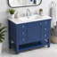 Meuble-lavabo 36 po avec lavabo et rangement polyvalent-133993025