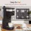 Cafetière intelligente avec commandes tactiles