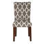 Chaise de salle à manger rembourrée Conde-19100008