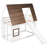 Twin Size House Bunk Bed With Roof - White + Brown, Strong Wood For Bedroom Space Brown Construction