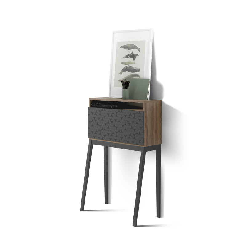 Byung Solid Wood Base Writing Desk