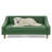 Durable Elevated Dog Sofa Bed,Pet Sofa With Modern Irregular Armrest Design,Comfortable Soft Dog Sofa
