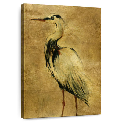 Brampt Gold Crane au crépuscule II