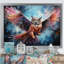 Dreamy Owls In Flight - Hibou grand, art mural-97092449-97092456