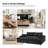 Tychon 87" Upholstered Square Arm Deep Seating Sleeper Sofa-97779222