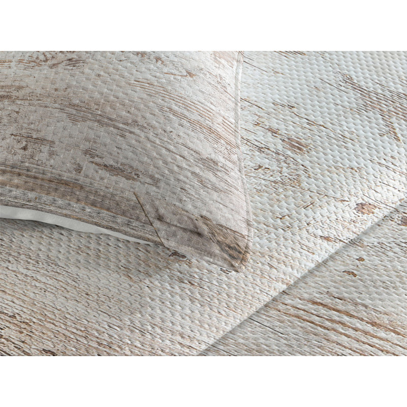 Modern & Contemporary Polyester Coverlet, King Bedspread + 2 Shams