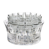 Lismore Diamond Vodka Chiller 12" with Shot Glass 2 oz Set/12