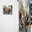 Abstract Shapes And Lines IV - Rideau en velours moderne - obscurcissant - 1 panneau-107581257