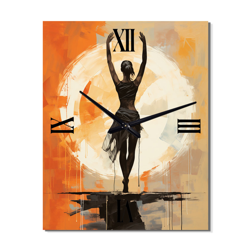 Yoga Inner Balance I - Horloge murale, Médium