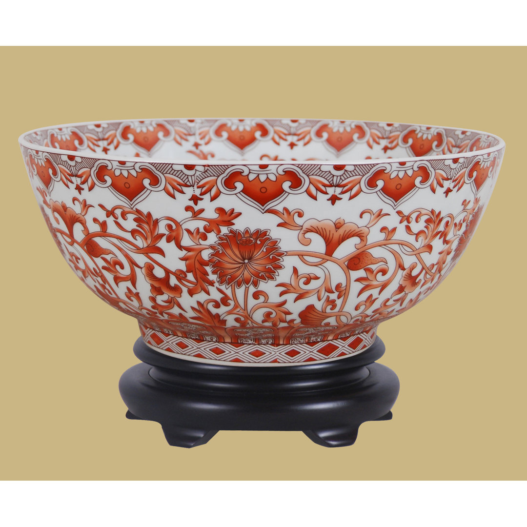 Sorenson Porcelain Decorative Bowl 1 Charlton Home®