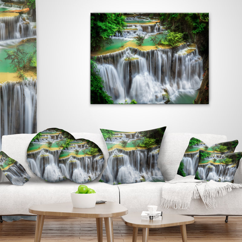Coussin lombaire en cascade huay mae ka