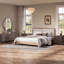 Ensemble de chambre à coucher 3 pièces, commode 9 tiroirs et tables de chevet 3 tiroirs-303567067