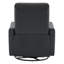Fauteuil inclinable électrique pivotant en cuir Mikkel-92158023