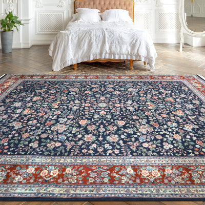 Hand Knotted Wool Oriental Indoor Rug