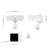 3 - Head LED Outdoor Security Outdoor Security Flood Light with Motion Sensor-96774878