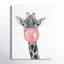 «Bubblegum Giraffe» par Rachel Nieman, fantaisie, impression-164881878