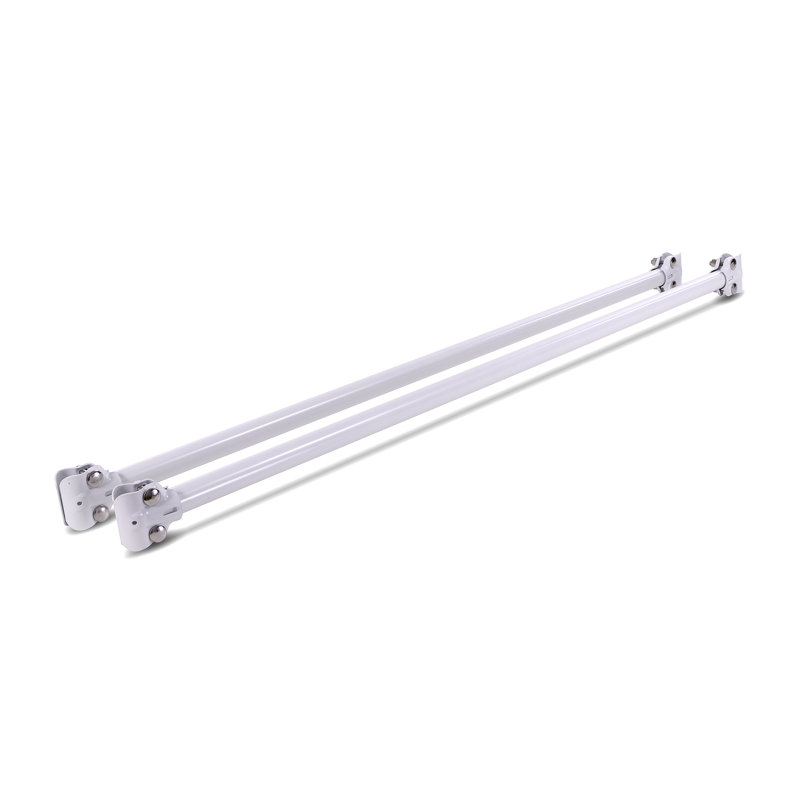 Ensemble d’extension l 48" pour un présentoir autonome Rowley, Blanc