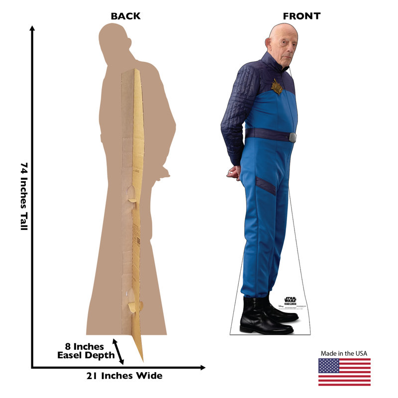 74 x 21 Inch Commissioner Helgait Cardboard Cutout