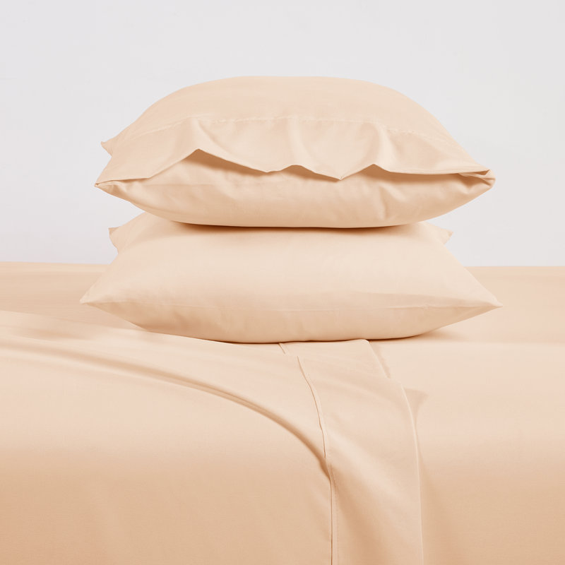 Charcoal Gray Twin Bamboo and Microfiber Sheet Set